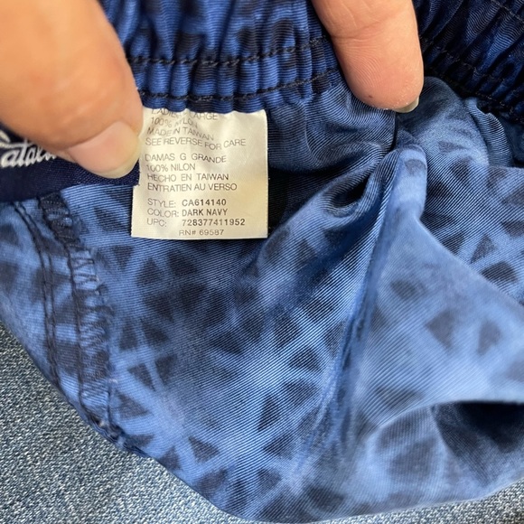 Catalina Dark Navy Board Swim Shorts size Large - Picture 5 of 6